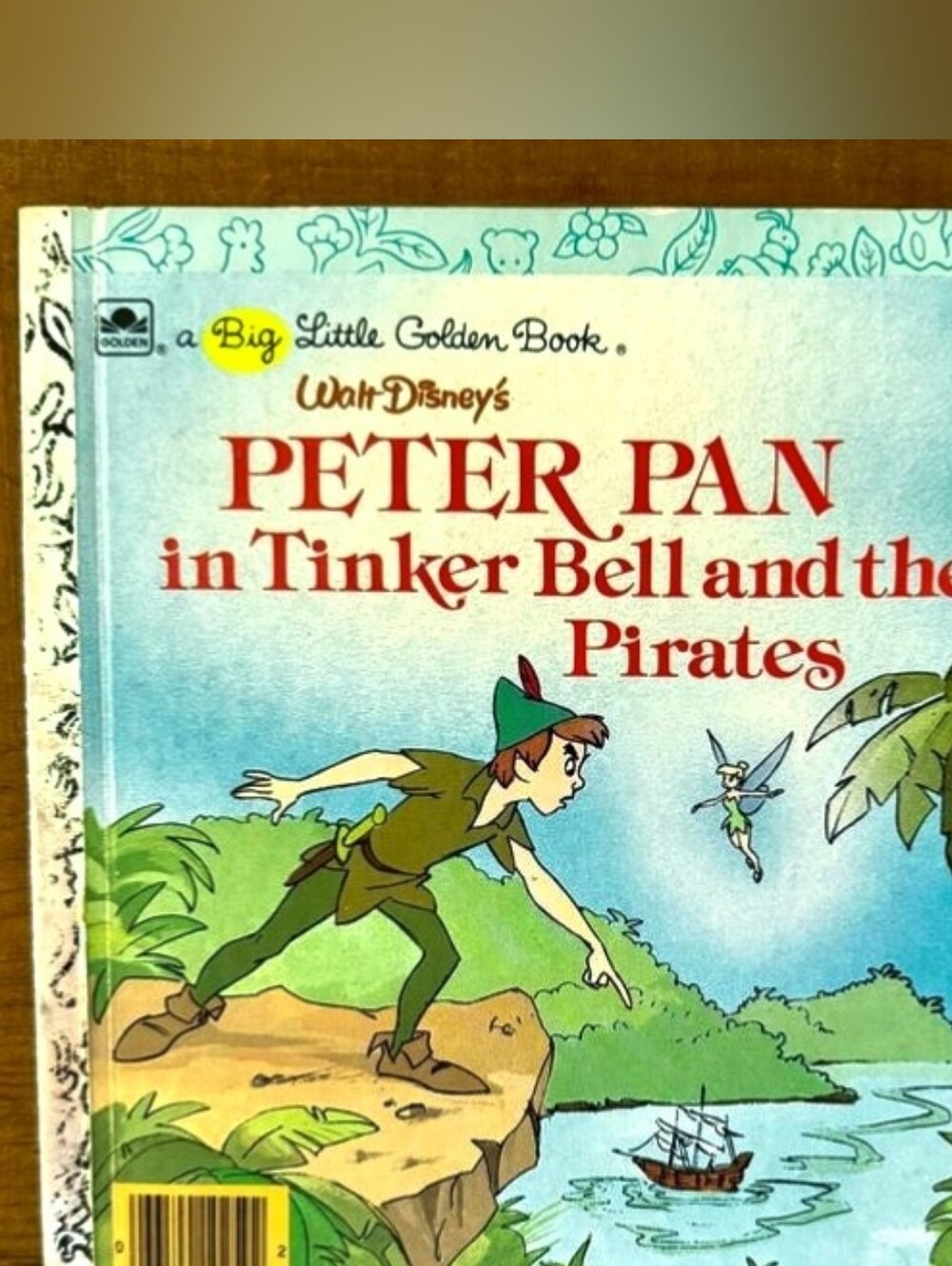 Vintage 1986 Walt Disney Peter Pan in Tinker Bell and the Pirates